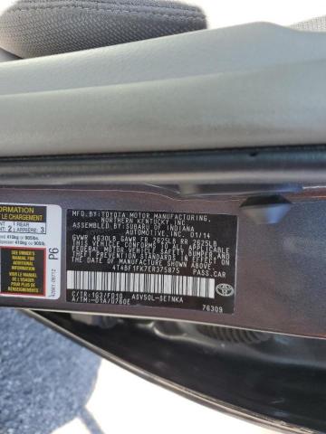 Photo 10 from auction – 2014 TOYOTA CAMRY L with VIN 4T4BF1FK7ER375875
