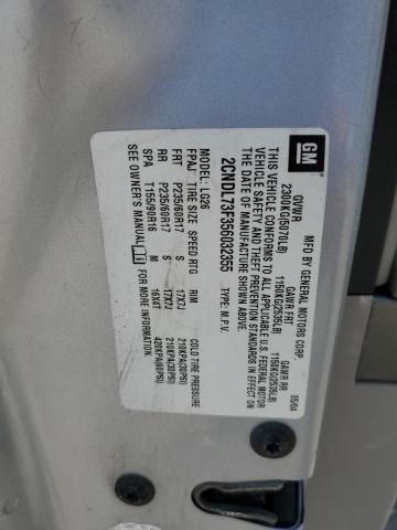Photo 10 from auction – 2005 CHEVROLET EQUINOX LT with VIN 2CNDL73F356032355