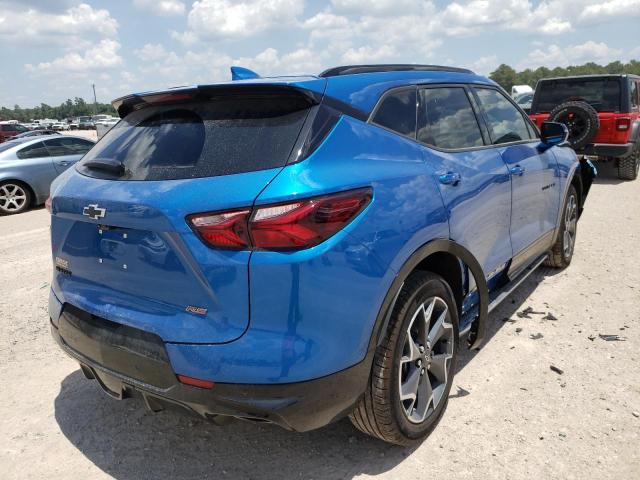Photo 4 from auction – 2021 CHEVROLET BLAZER RS with VIN 3GNKBERS5MS537294