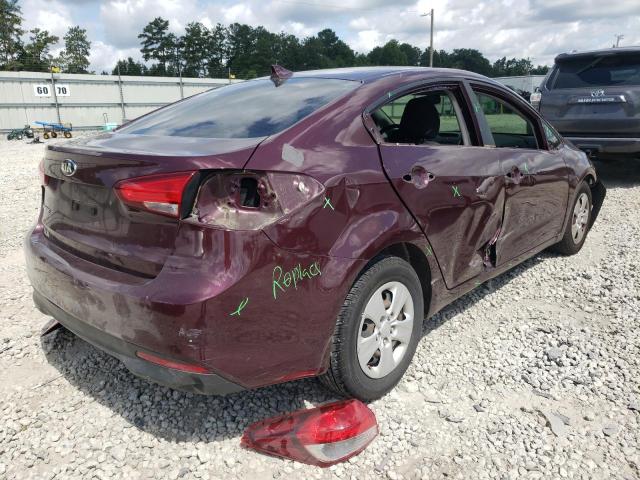 Photo 4 from auction – 2017 KIA FORTE LX with VIN 3KPFK4A77HE144946