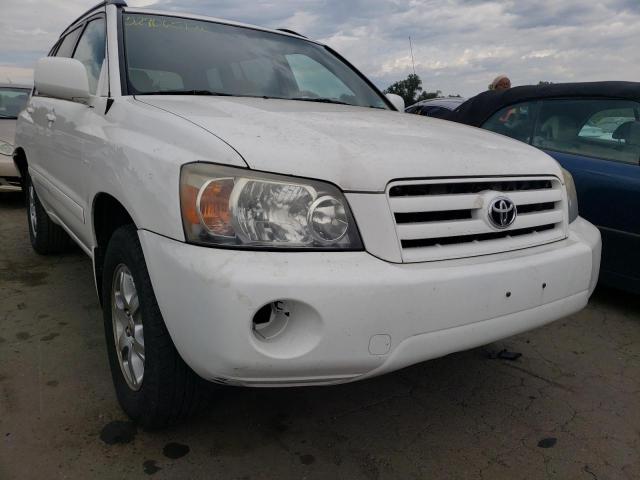 TOYOTA HIGHLANDER 2006 with VIN JTEEP21A560162117 - Photo from auction
