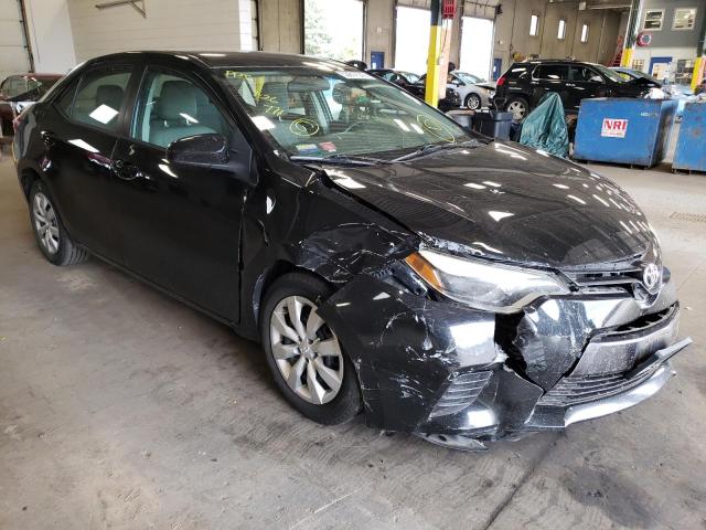 TOYOTA COROLLA L 2015 with VIN 2T1BURHE0FC262410 - Photo from auction