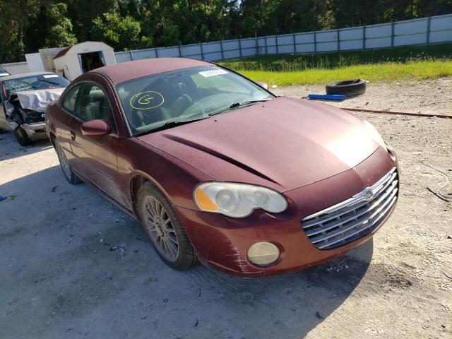 CHRYSLER SEBRING LI 2004 with VIN 4C3AG52HX4E153335 - Photo from auction