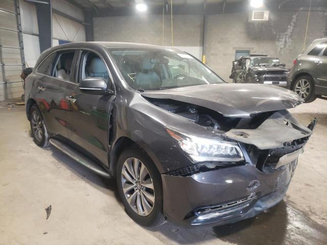 ACURA MDX TECHNO 2014 with VIN 5FRYD4H49EB033866 - Photo from auction