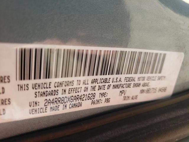 Photo 10 from auction – 2010 CHRYSLER TOWN & COU with VIN 2A4RR8DX6AR421628