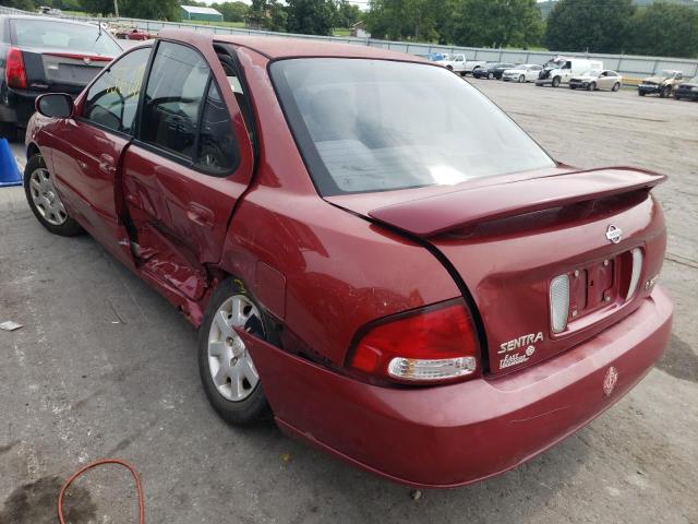 Photo 3 from auction – 2000 NISSAN SENTRA BAS with VIN 3N1CB51D1YL319219