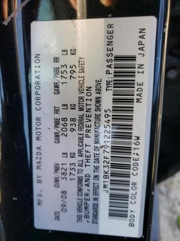 Photo 10 from auction – 2009 MAZDA 3 I with VIN JM1BK32F791225495