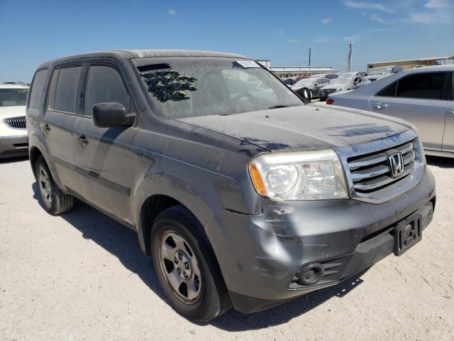 HONDA PILOT LX 2012 with VIN 5FNYF3H20CB032901 - Photo from auction