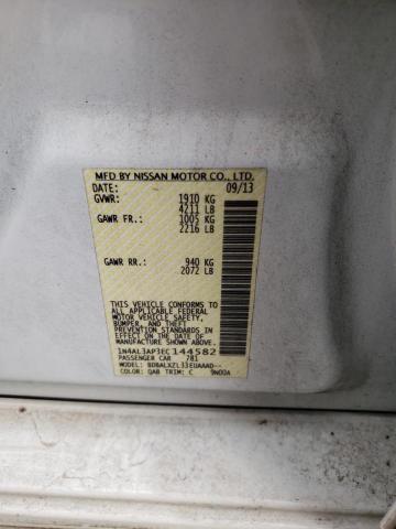 Photo 10 from auction – 2014 NISSAN ALTIMA with VIN 1N4AL3AP3EC144582