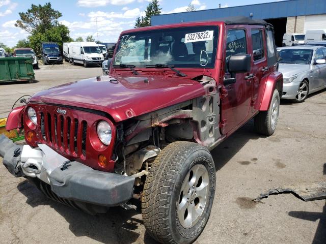 Photo 2 from auction – 2013 JEEP WRANGLER U with VIN 1C4BJWEG5DL607871
