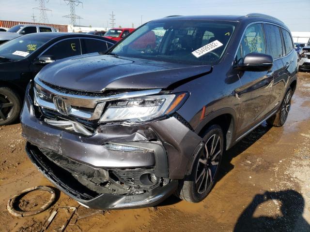 Photo 2 from auction – 2019 HONDA PILOT with VIN 5FNYF6H99KB053890