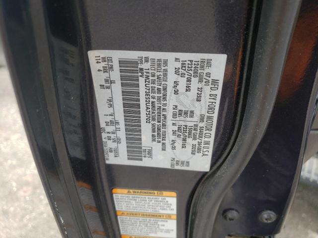 Photo 10 from auction – 2002 FORD EXPLORER X with VIN 1FMZU73E52UA75702