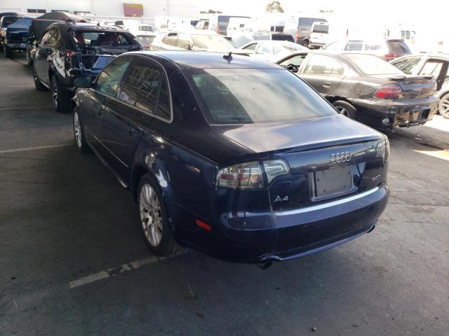 Photo 3 from auction – 2008 AUDI A4 2.0T with VIN WAUAF78E28A143823