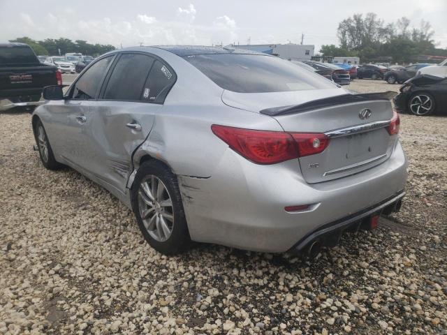 Photo 3 from auction – 2014 INFINITI Q50 BASE with VIN JN1BV7AR3EM699112