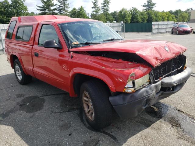 DODGE DAKOTA SXT 2003 with VIN 1D7FL16X43S172462 - Photo from auction
