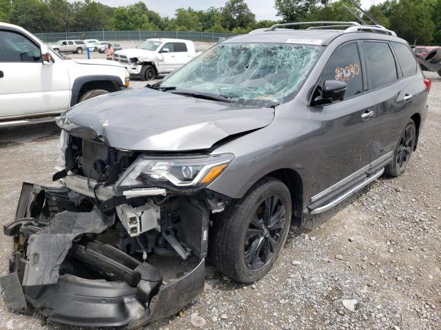 Photo 2 from auction – 2017 NISSAN PATHFINDER with VIN 5N1DR2MM0HC658861