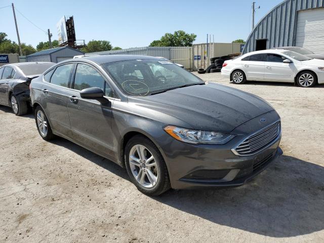 Photo 1 from auction – 2018 FORD FUSION SE with VIN 3FA6P0HD6JR240576