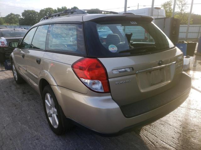 Photo 3 from auction – 2008 SUBARU OUTBACK with VIN 4S4BP61C487348575
