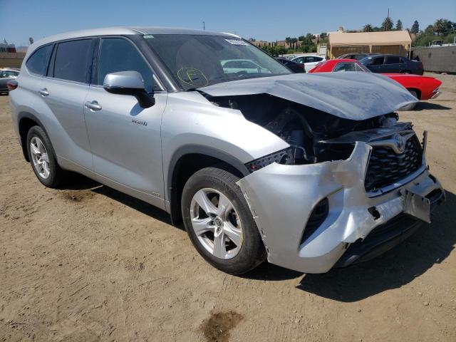 TOYOTA HIGHLANDER 2021 with VIN 5TDBBRCH8MS063181 - Photo from auction