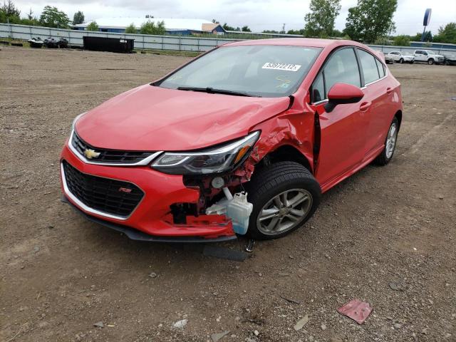 Photo 2 from auction – 2017 CHEVROLET CRUZE LT with VIN 3G1BE6SM7HS586934