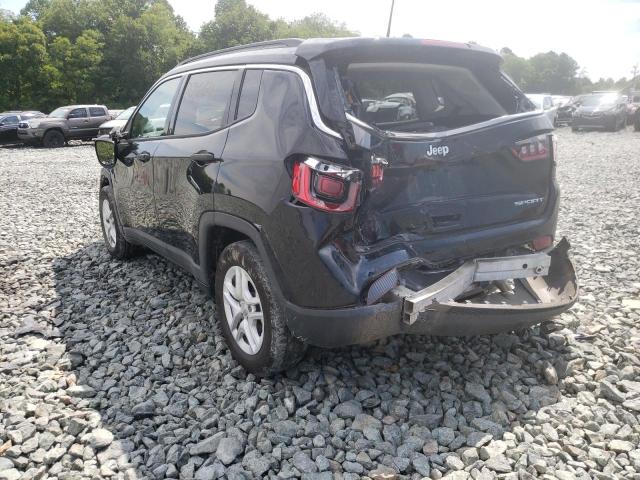 Photo 3 from auction – 2020 JEEP COMPASS SP with VIN 3C4NJCAB8LT253322