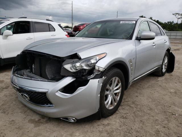 Photo 2 from auction – 2017 INFINITI QX70 with VIN JN8CS1MW8HM414535