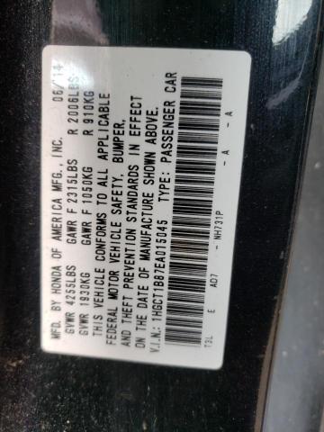 Photo 10 from auction – 2014 HONDA ACCORD EXL with VIN 1HGCT1B87EA015045