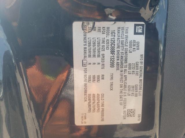 Photo 10 from auction – 2011 GMC SIERRA K25 with VIN 1GT125C88BF132999