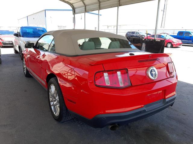 Photo 3 from auction – 2012 FORD MUSTANG with VIN 1ZVBP8EM4C5214864