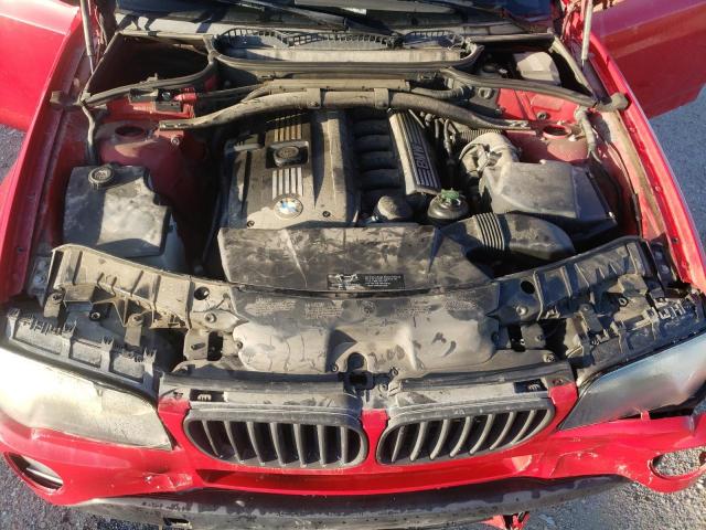 Photo 7 from auction – 2007 BMW X3 3.0SI with VIN WBXPC93477WF28026