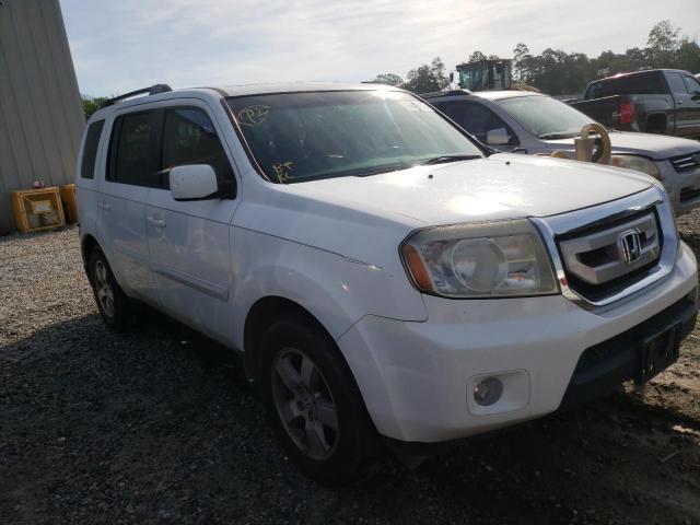 HONDA PILOT EXL 2011 with VIN 5FNYF3H53BB029158 - Photo from auction