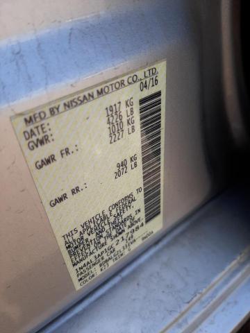 Photo 10 from auction – 2016 NISSAN ALTIMA 2.5 with VIN 1N4AL3AP1GC217984