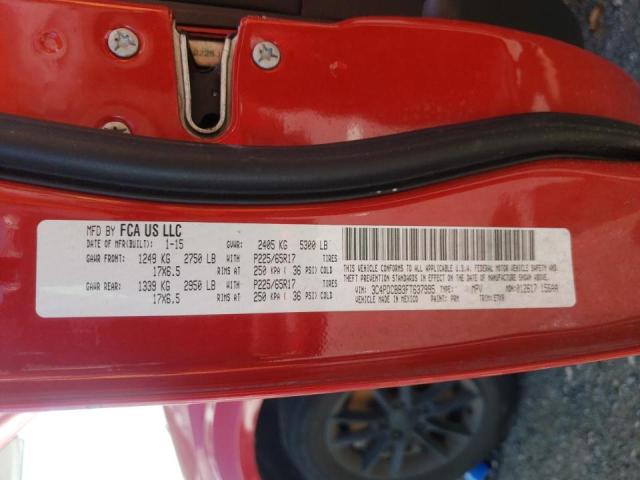 Photo 10 from auction – 2015 DODGE JOURNEY SX with VIN 3C4PDCBB3FT637995