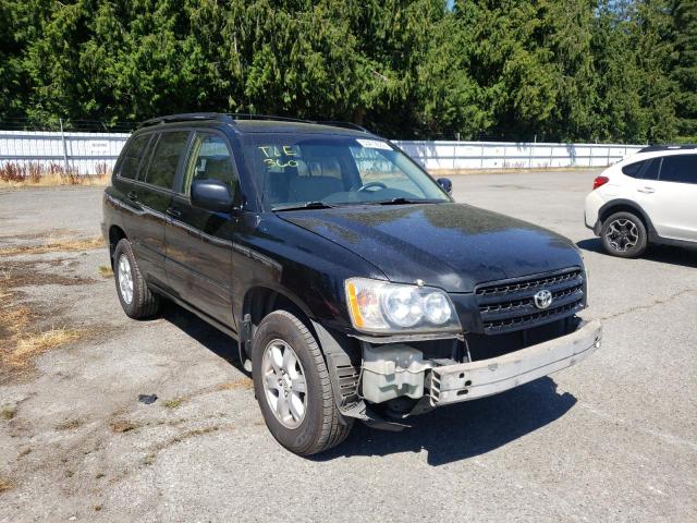 TOYOTA HIGHLANDER 2003 with VIN JTEHF21A130114397 - Photo from auction