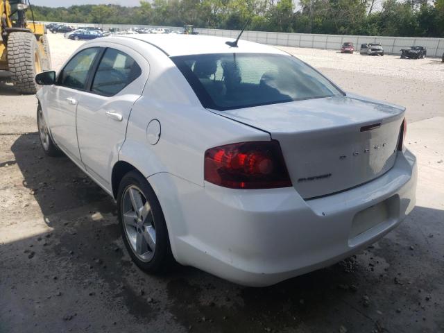 Photo 3 from auction – 2013 DODGE AVENGER SX with VIN 1C3CDZCB0DN506802
