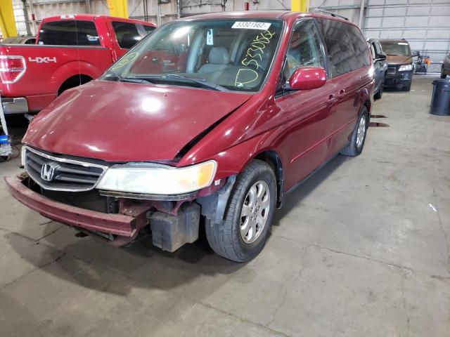 Photo 2 from auction – 2003 HONDA ODYSSEY EX with VIN 5FNRL18093B139140