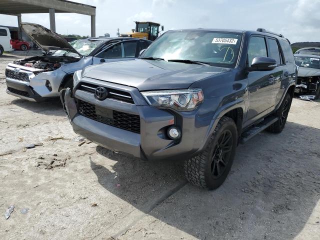 Photo 2 from auction – 2020 TOYOTA 4RUNNER SR with VIN JTEBU5JR8L5832132