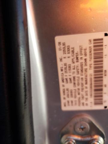 Photo 10 from auction – 2008 HONDA ACCORD EXL with VIN 1HGCS22808A006121