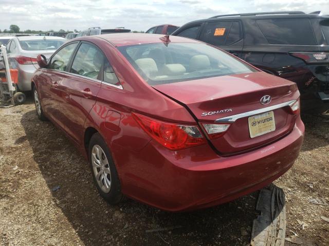 Photo 3 from auction – 2012 HYUNDAI SONATA GLS with VIN 5NPEB4AC7CH345646
