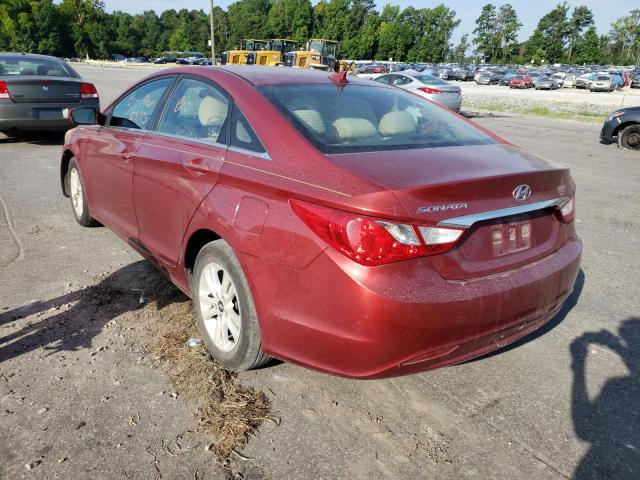 Photo 3 from auction – 2013 HYUNDAI SONATA GLS with VIN 5NPEB4AC4DH757136