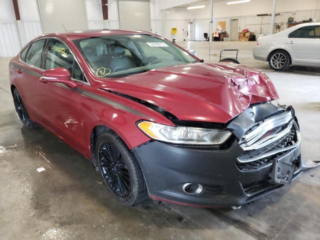 FORD FUSION SE 2013 with VIN 3FA6P0HR5DR260883 - Photo from auction