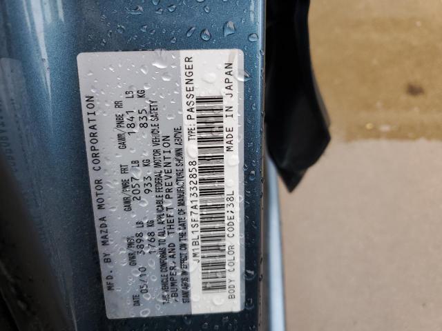 Photo 10 from auction – 2010 MAZDA 3 I with VIN JM1BL1SF7A1332858