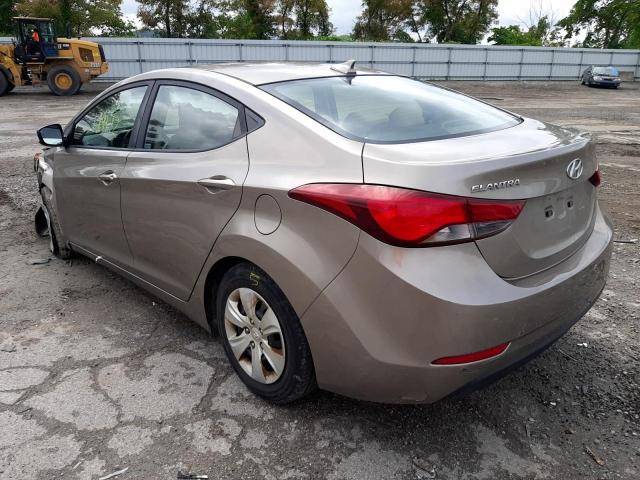 Photo 3 from auction – 2016 HYUNDAI ELANTRA SE with VIN 5NPDH4AE6GH677126