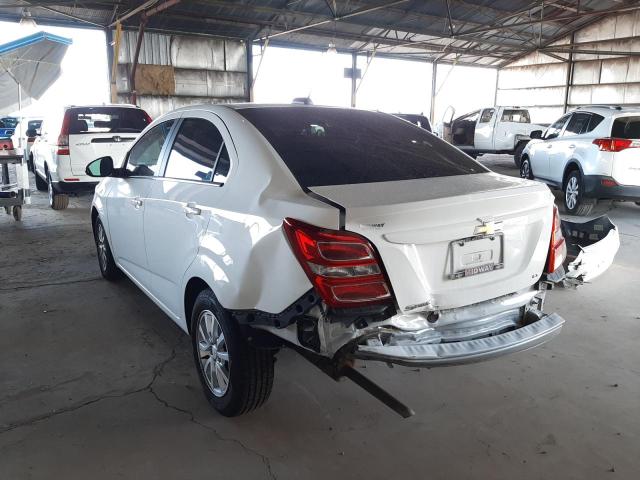 Photo 3 from auction – 2018 CHEVROLET SONIC LT with VIN 1G1JD5SH4J4137955