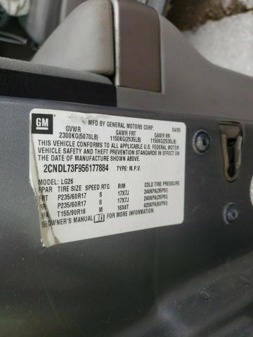 Photo 10 from auction – 2005 CHEVROLET EQUINOX LT with VIN 2CNDL73F956177884