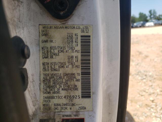Photo 10 from auction – 2012 NISSAN FRONTIER S with VIN 1N6BD0CT3CC476925