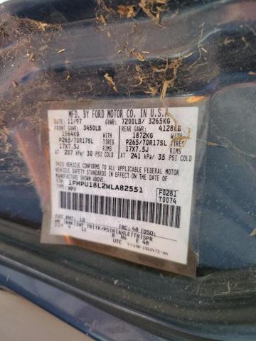 Photo 10 from auction – 1998 FORD EXPEDITION with VIN 1FMPU18L2WLA82551