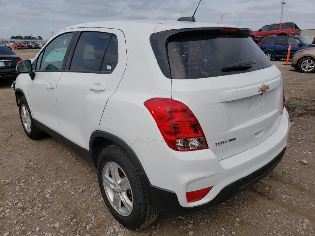 Photo 3 from auction – 2020 CHEVROLET TRAX LS with VIN KL7CJNSB4LB016990