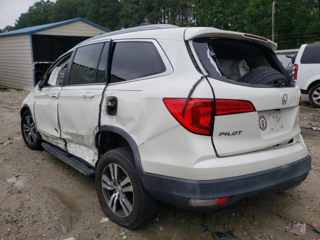 Photo 3 from auction – 2016 HONDA PILOT EXL with VIN 5FNYF6H82GB027775