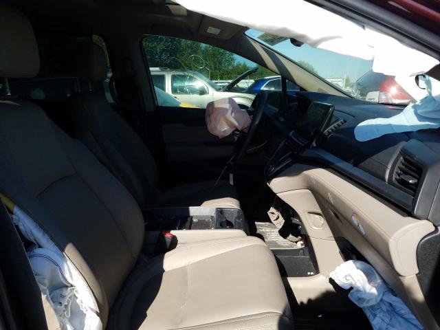 Photo 5 from auction – 2021 HONDA ODYSSEY EX with VIN 5FNRL6H73MB025890